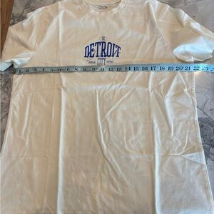 ASOS Cream Detroit City Men's T-Shirt